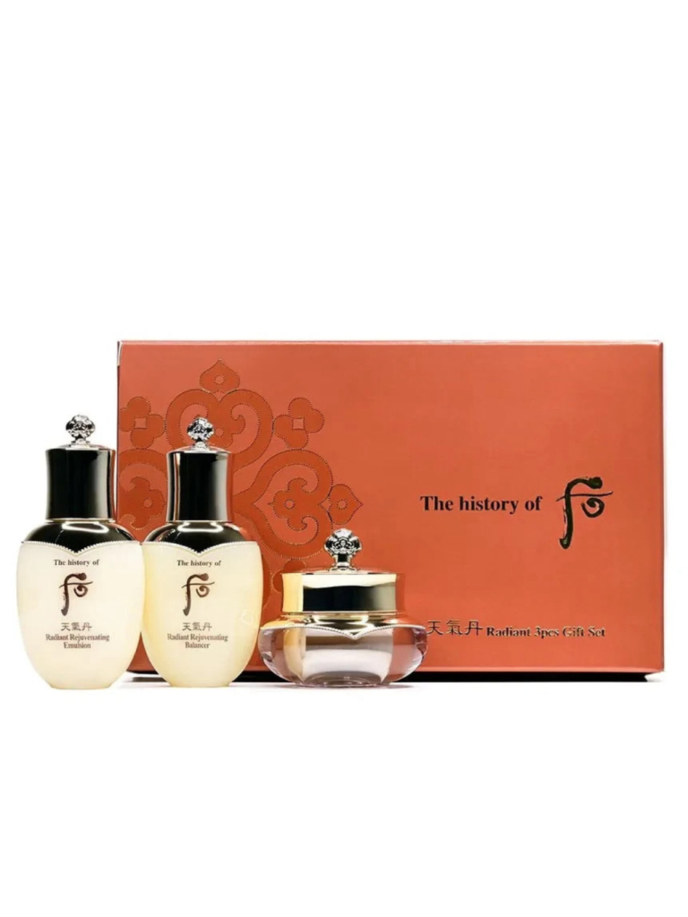 The history of Whoo Cheongidan Radiant 3pcs Special Gift Set K-Beauty
